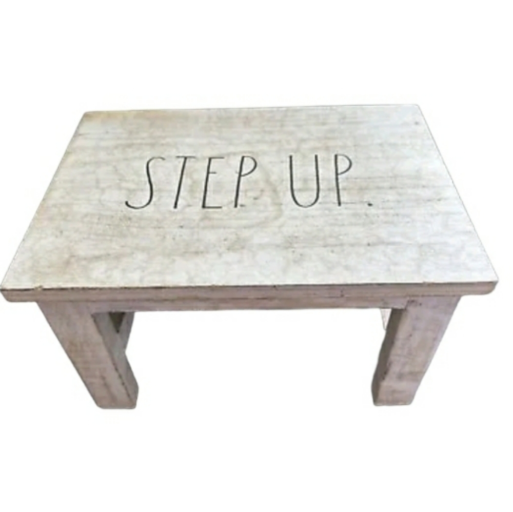 Rae Dunn STEP UP Step Stool-used